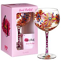 Summer Daisies Gin Glass
