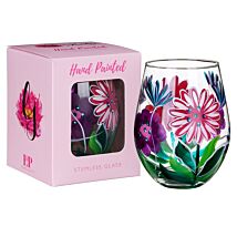 Gerberas Multi Stemless Glass