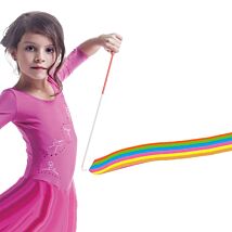 Rainbow Dancer Ribbon Wand