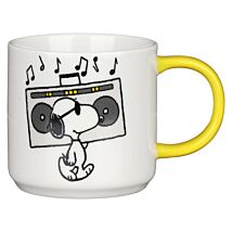Peanuts Music Is Life Boxed Mug