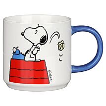 Peanuts Genius At Work Boxed Mug