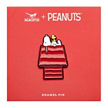 Peanuts Red House Snoopy Pin Badge