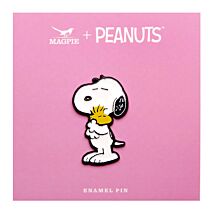 Peanuts Hug Snoopy & Woodstock Pin Badge