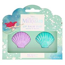 Little Mermaid Shell lip Balm Duo