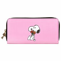 Peanuts Love Is In Bloom Pink Large Purse
