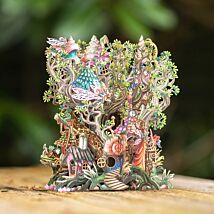 ‘Fairy House’ 3D Greetings Card