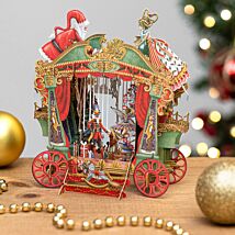 ‘Christmas Puppets’ 3D Christmas Card