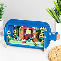 Garden Shed Message In A Bottle Card