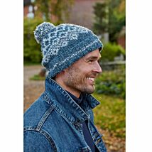 Men’s Jorvik Steel Bobble Beanie Hat