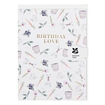 Gardening ‘Birthday Love’ Mini Birthday Card