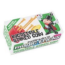 Pocket Money Incredible Spiked Coin Magic Trick