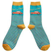 Teal ‘Dad’s a Classic’ Men’s Bamboo Socks