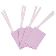 Plain Baby Pink Gift Tags