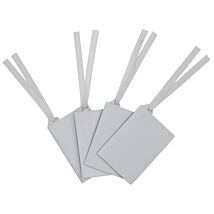 Plain Silver Gift Tags