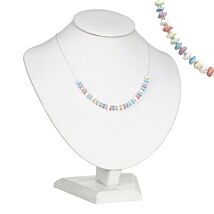 Summer Agate Waves Links Necklace