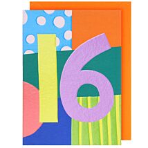 New Age 16th Birthday Card