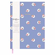 Floral Spot A5 Linen Notebook