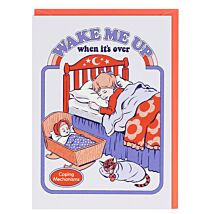 Steven Rhodes ‘Wake Me Up’ Greetings Card