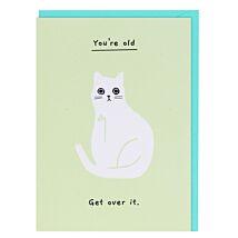 Ken the Cat ‘You’re Old’ Greetings Card