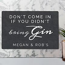 Personalised Gin Metal Sign