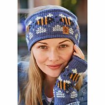 Beehive Denim Headband