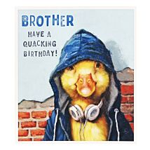 Brother ‘Quacking’ Birthday Card