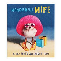 Wife ‘Chick’ Birthday Card
