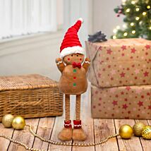 Large 60cm Standing Plush Gingerbread Ornament