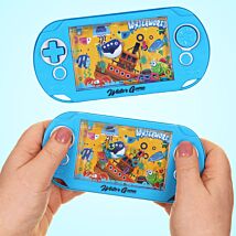 Blue Handheld Water Game