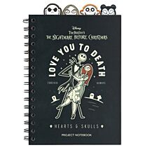 The Nightmare Before Christmas A5 Project Notebook