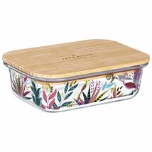 Botanic Paradise Glass Lunch Box