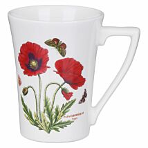 Poppy Mandarin Shape Mug
