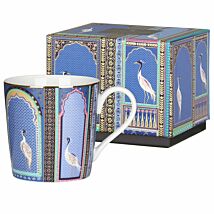India Lattice Indigo Windows Boxed Mug