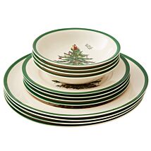 Christmas Tree 12 Piece Dining Set