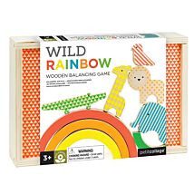 Wild Rainbow Wooden Balancing Game