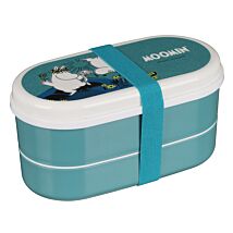 Stacked Bento Lunch Box with Cutlery