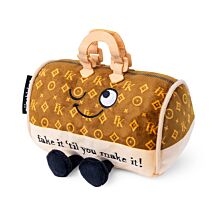 “Fake It ‘Til You Make It!” Plush Handbag
