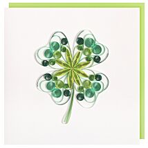 Quilling ‘Four-leaf Clover’ Card