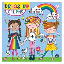 GRL PWR Sticker Scene Book