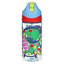 Dinosaurs Drink Bottle with Straw