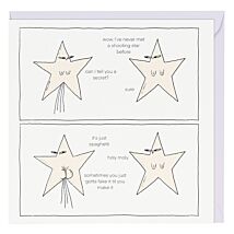 G Mosley ‘Shooting Star’ Greetings Card