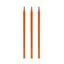 Set of 3 Orange Erasable Gel Pen Refills