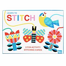 Cardboard Learn To Stitch Activity Set