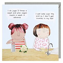 Cake Crumbs Greetings Card