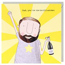 ‘Dad Brilliantest’ Father’s Day Card