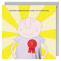 ‘Fathering’ Father’s Day Card