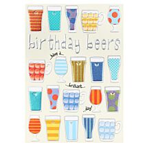Rise & Shine Beers Birthday Card