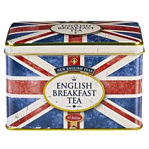 Union Jack Tea Tin with 40 English Breakfast Tea Bags