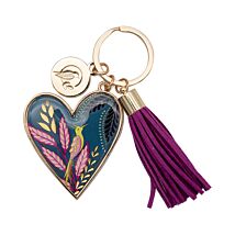 Savannah Heart Keyring
