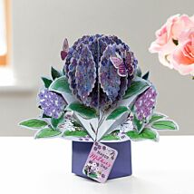 Hydrangea Mother’s Day Pop Up Card